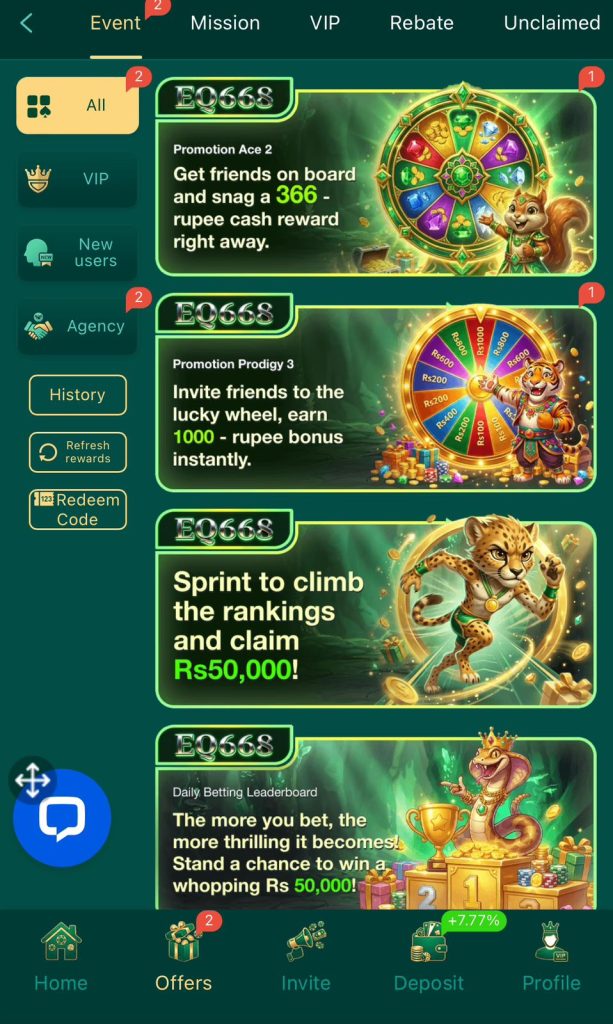 EQ668 game APK 2026 bonus rewards