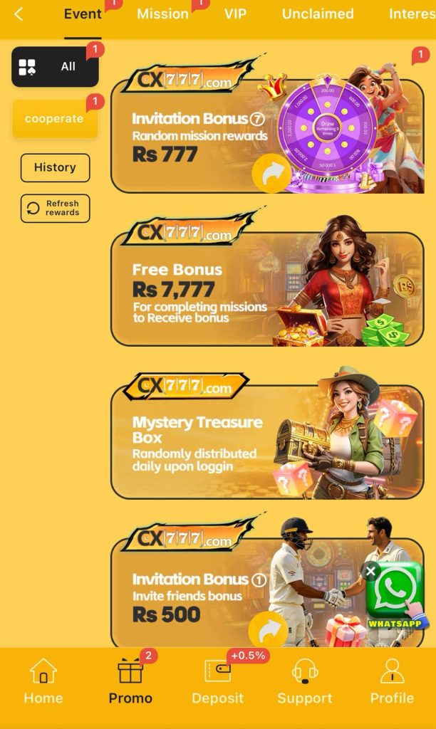 CX777 Game APK Download with daily rewards and bonuses