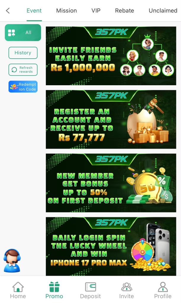 357PK Game APK download page showing secure registration, mobile gaming interface, local payment methods, and user-friendly features for Pakistani players.