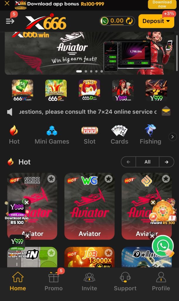 X666 Game APK download page showing Android gaming interface, secure registration, local payment methods, lightweight design, and multiple gaming categories for Pakistani users.